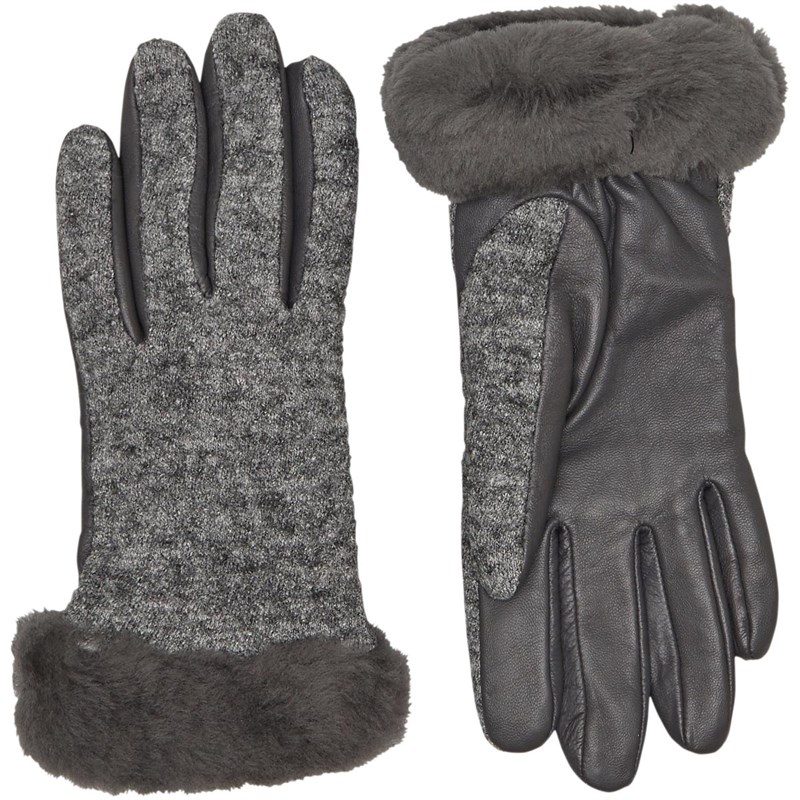 ladies leather ugg gloves