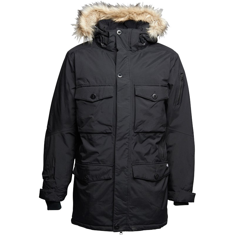 Buy Dickies Mens Salt Lake Expedition Insulated Parka Black