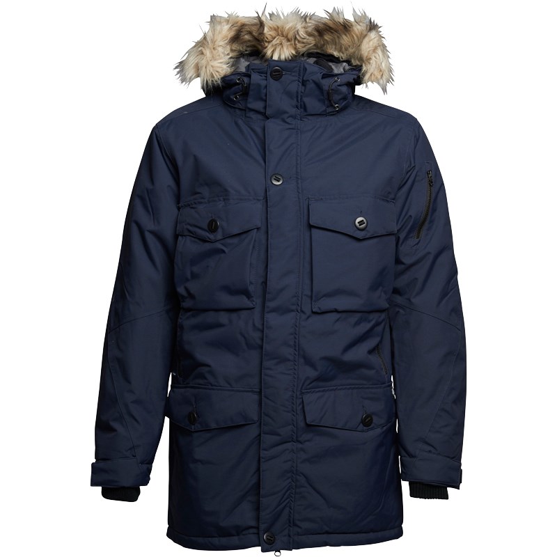 Buy Dickies Mens Salt Lake Expedition Insulated Parka Dark Navy