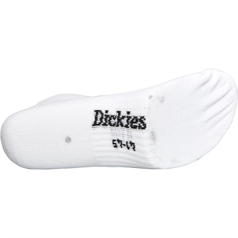 Dickies Mens Three Pack Trainer Socks White