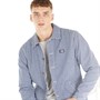 Dickies Mens Hickory Coach Jacket Airforce Blue Hickory