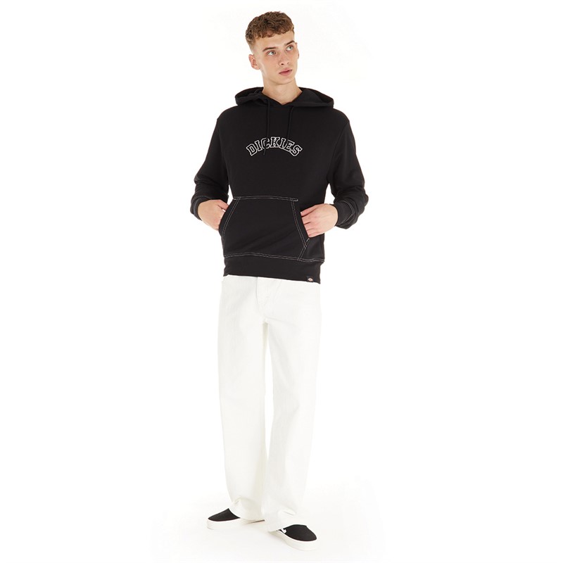 Dickies Mens West Vale Hoodie Black