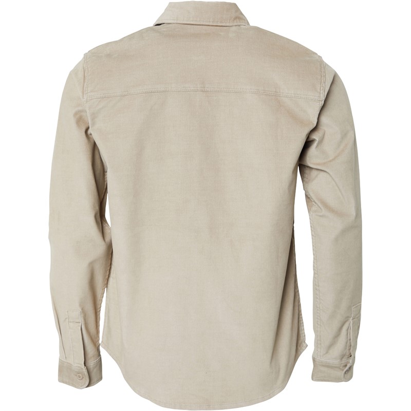 Dickies Mens Wilsonville Long Sleeve Shirt Desert Sand
