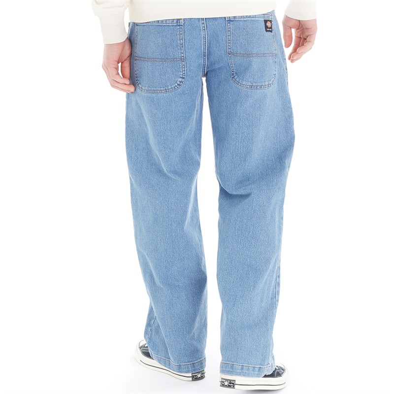 Dickies Mens Wingville Jeans Light Wash