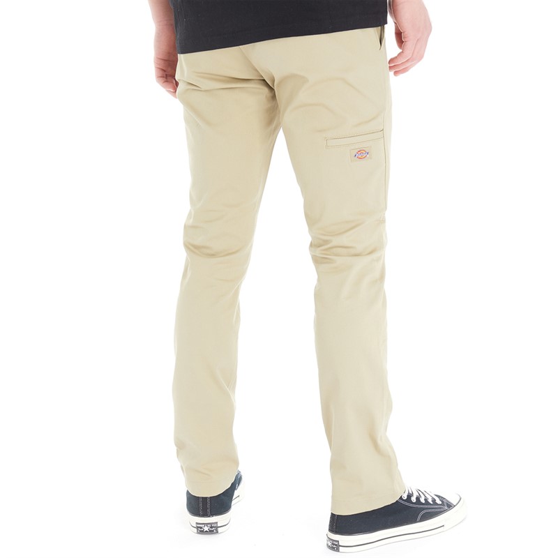 Dickies Mens Double Knee Trousers Khaki