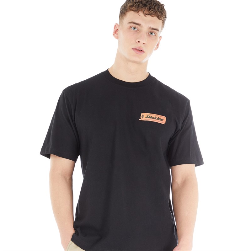 Dickies Mens Paxico T-Shirt Black