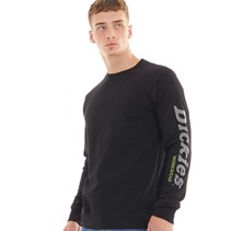 Dickies Mens Okemo Graphic Sweatshirt Black