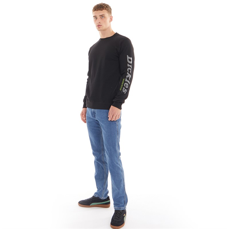 Dickies Mens Okemo Graphic Sweatshirt Black