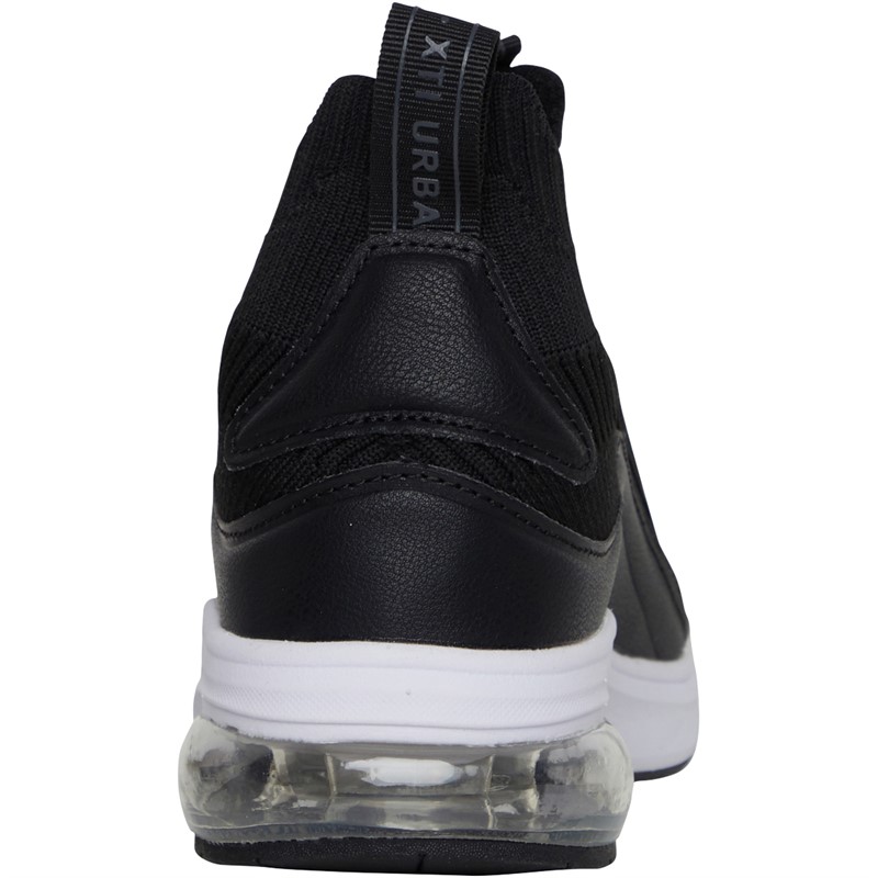 Xti Womens Knitted Sock Trainers Black
