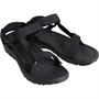 Xti Womens Textile Sporty Sandals Black