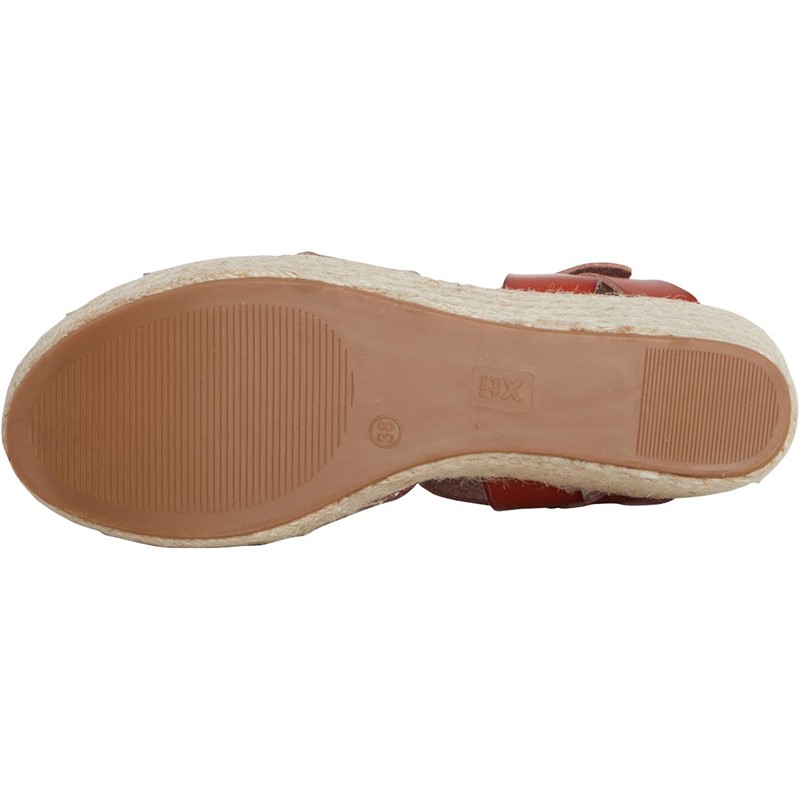 Buy Xti Womens Platform Espadrille Sandals Camel