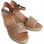 Xti Womens Wedge Espadrille Sandals Taupe