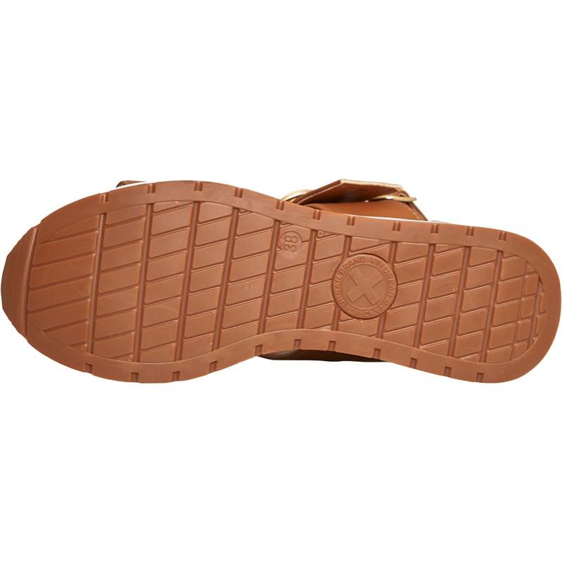 Xti Womens 141410 PU Sandals Camel