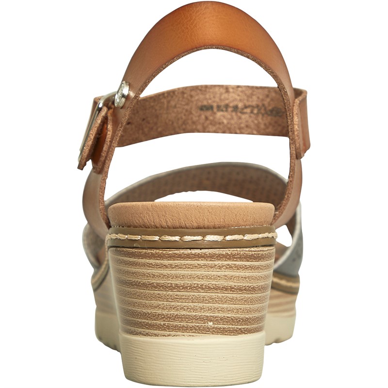 Xti Womens 140906 PU Sandals Plumb