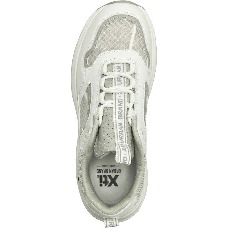 Xti Womens 140882 PU Combined Shoes White