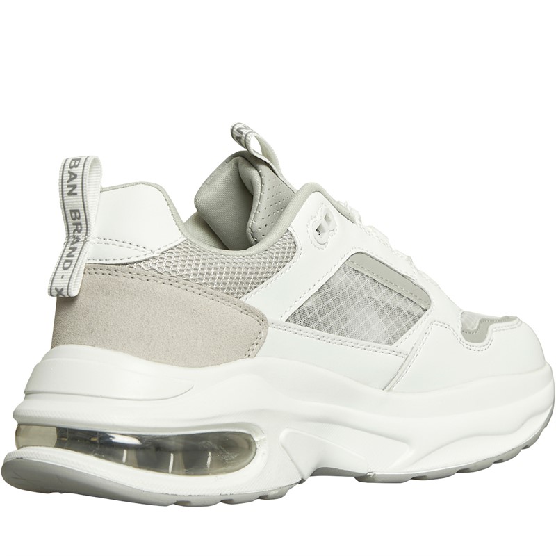 Xti Womens 140882 PU Combined Shoes White