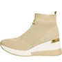 Xti Womens 044514 Textile Ankle Boots Beige