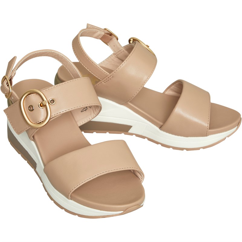 Xti Womens 141410 PU Sandals Nude