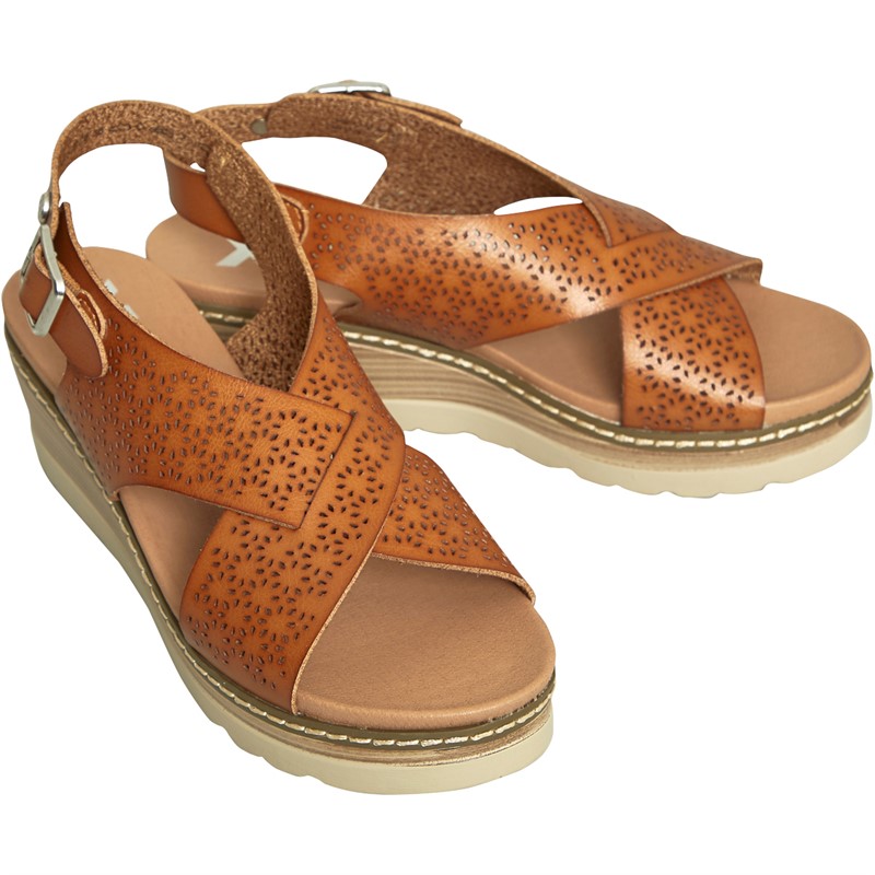 Xti Womens 140905 PU Sandals Taupe