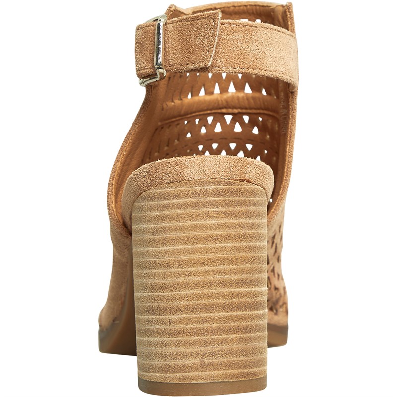 Xti Womens 141101 Microfiber Ankle Boots Camel