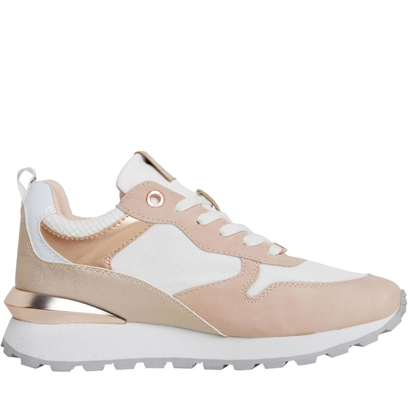 Xti Womens 140851 PU Combined Shoes Nude