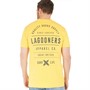 Lagooners Mens Surf T-Shirt Yellow