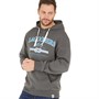Lagooners Mens Flags Hoodie Charcoal