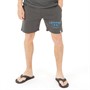 Lagooners Mens Flag Shorts Charcoal