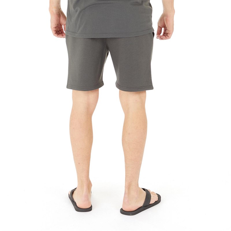 Lagooners Mens Flag Shorts Charcoal