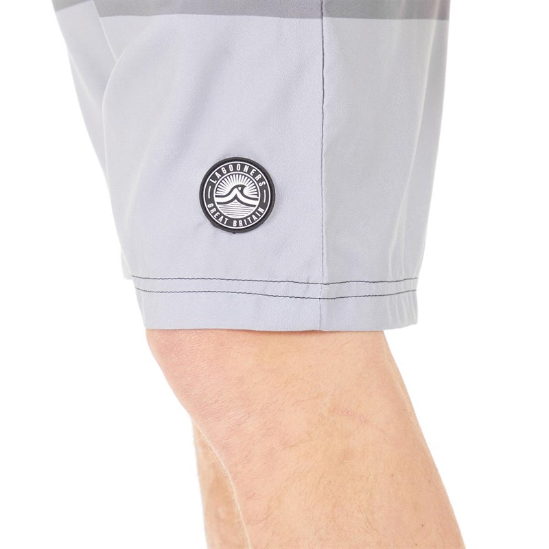 Lagooners Mens Radical Board Shorts Charcoal