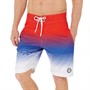 Lagooners Mens Coral Board Shorts Raspberry