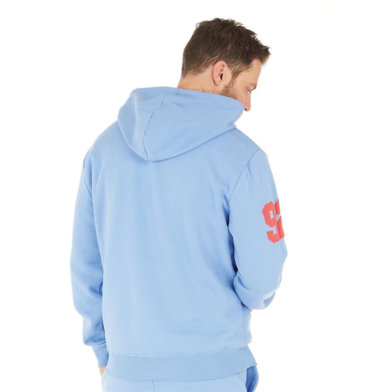 Lagooners Mens Resort Hoodie Sky Blue