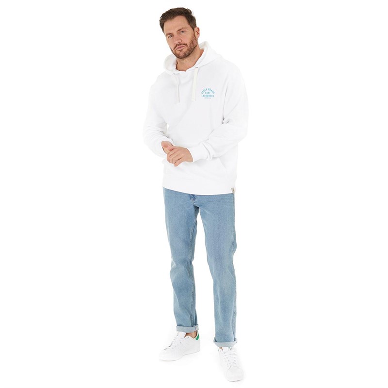 Lagooners Mens South Hoodie White