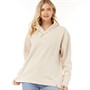 Lagooners Womens Louisa Wrap Sweatshirt Ecru