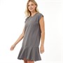 Lagooners Womens Holiday Dress Charcoal