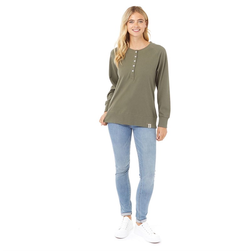 Lagooners Womens Angelica T-Shirt Khaki
