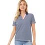 Lagooners Womens Club Polo Navy