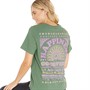 Lagooners Womens Happiness T-Shirt Khaki
