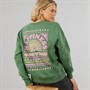 Lagooners Damen Happiness Sweatshirts Khaki