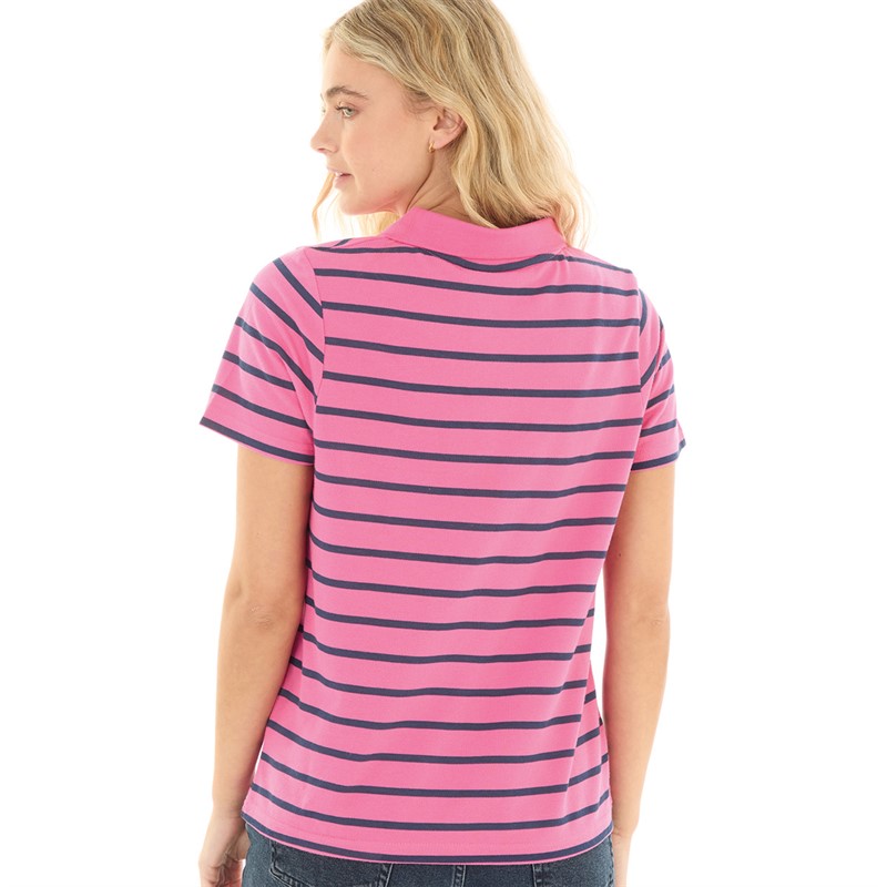 Lagooners Womens Claire Polo T-Shirt Pink