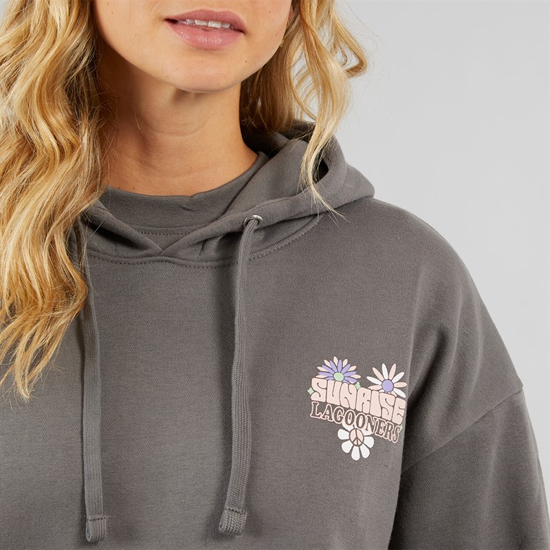 Lagooners Womens Festival Hoodie Charcoal