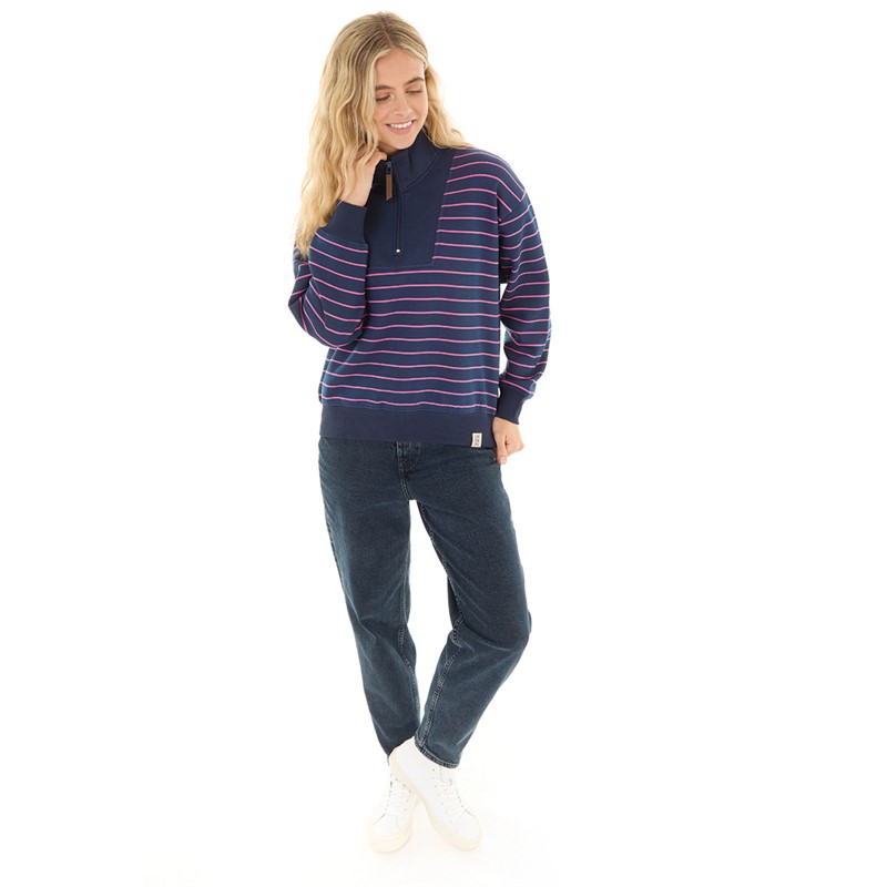 Lagooners Womens Zelda Sweatshirt Navy