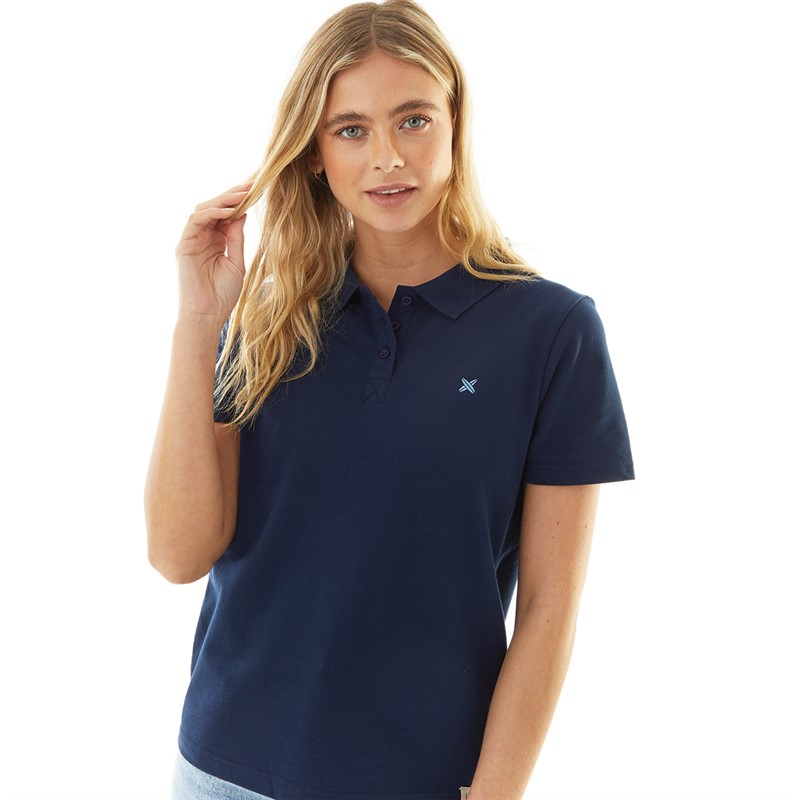 Lagooners Womens Zoella Polo T-Shirt Navy