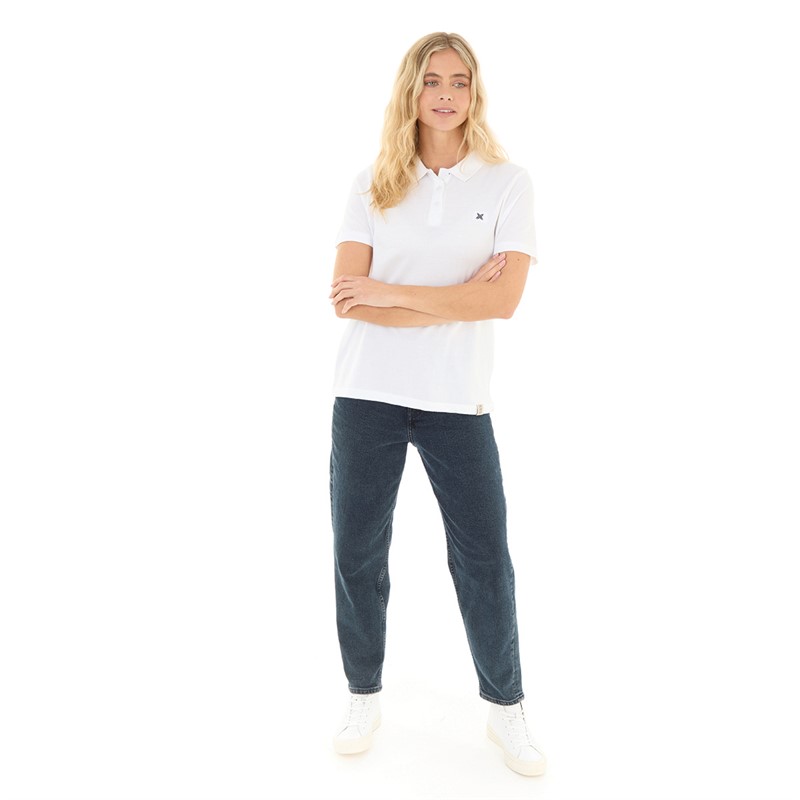 Lagooners Womens Zoella Polo T-Shirt White