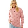 Lagooners Womens Bliss Sweatshirt Peach Pink