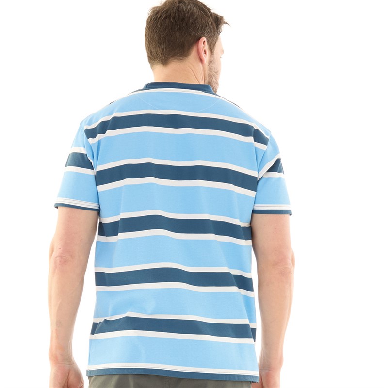 Lagooners Mens Baltic T-Shirt Light Blue