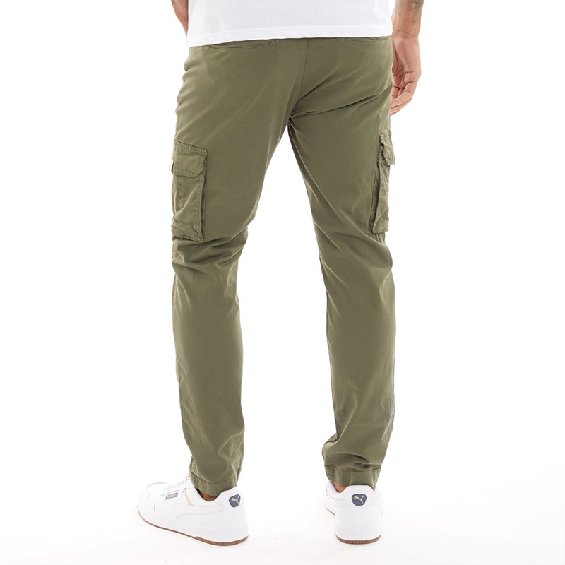 Lagooners Mens Arlo Cargo Pants Khaki