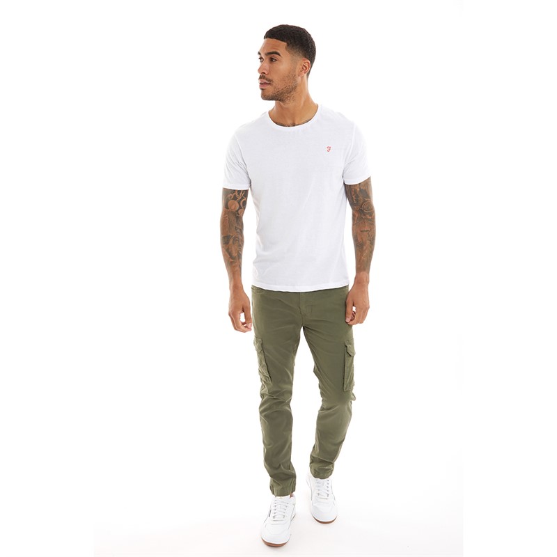 Lagooners Mens Arlo Cargo Pants Khaki