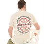 Lagooners Mens Eiger T-Shirt Oatmeal Marl