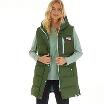 Lagooners Womens Explorer Gilet Forest Green